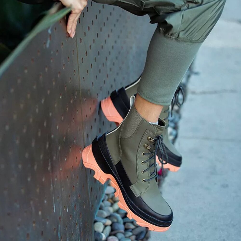 Sorel XFP Movement Women's Lace Up Boots - Olive Green